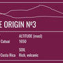 Single Origin No. 3 Costa Rica Natural 225g Free Cannister with Subscription Trial